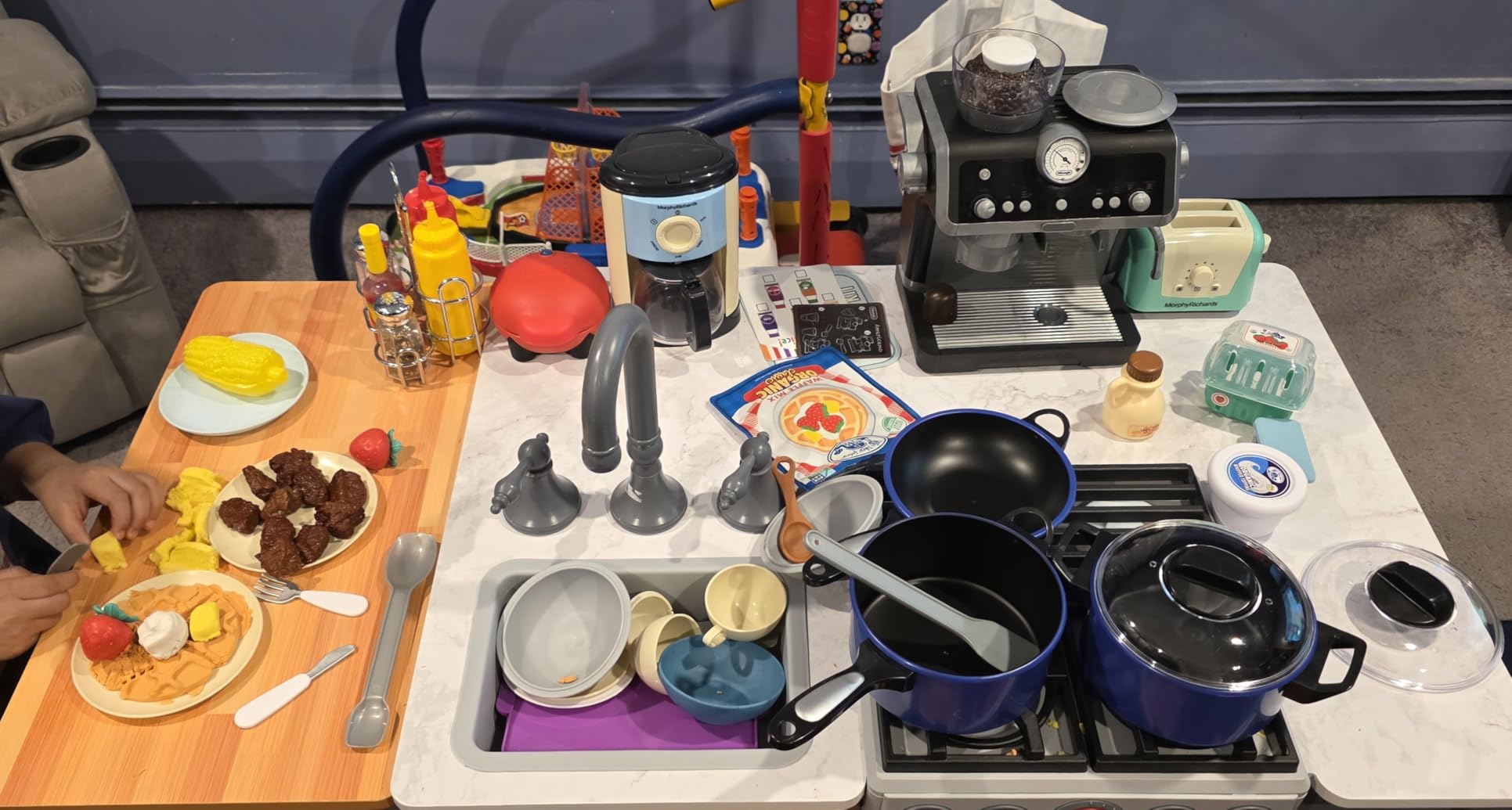 KidKraft Chef's Cook N Create Island Play Kitchen with EZ Kraft Assembly customer photo 1