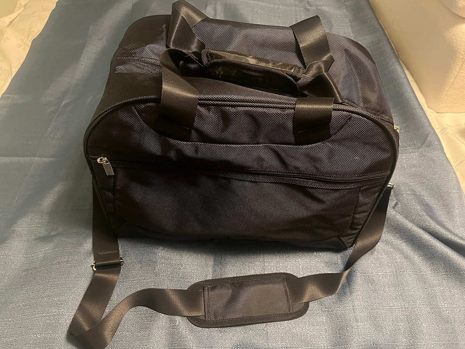 Personal Item Carry-On Bag for Airlines Underseat Boarding Luggage Shoulder Nylon Duffel Bag customer photo 2