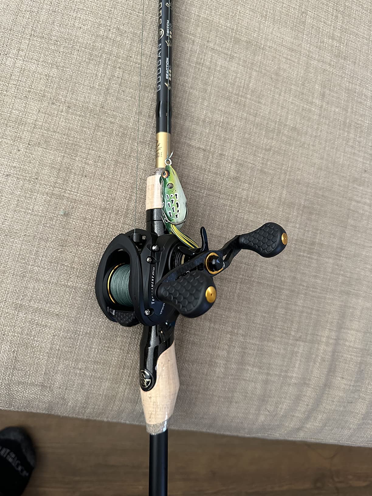 Tournament Pro LFS Speed Spool Baitcast Fishing Reel, Aluminum Frame, Premium 11 Stainless Steel Ball Bearings customer photo 2
