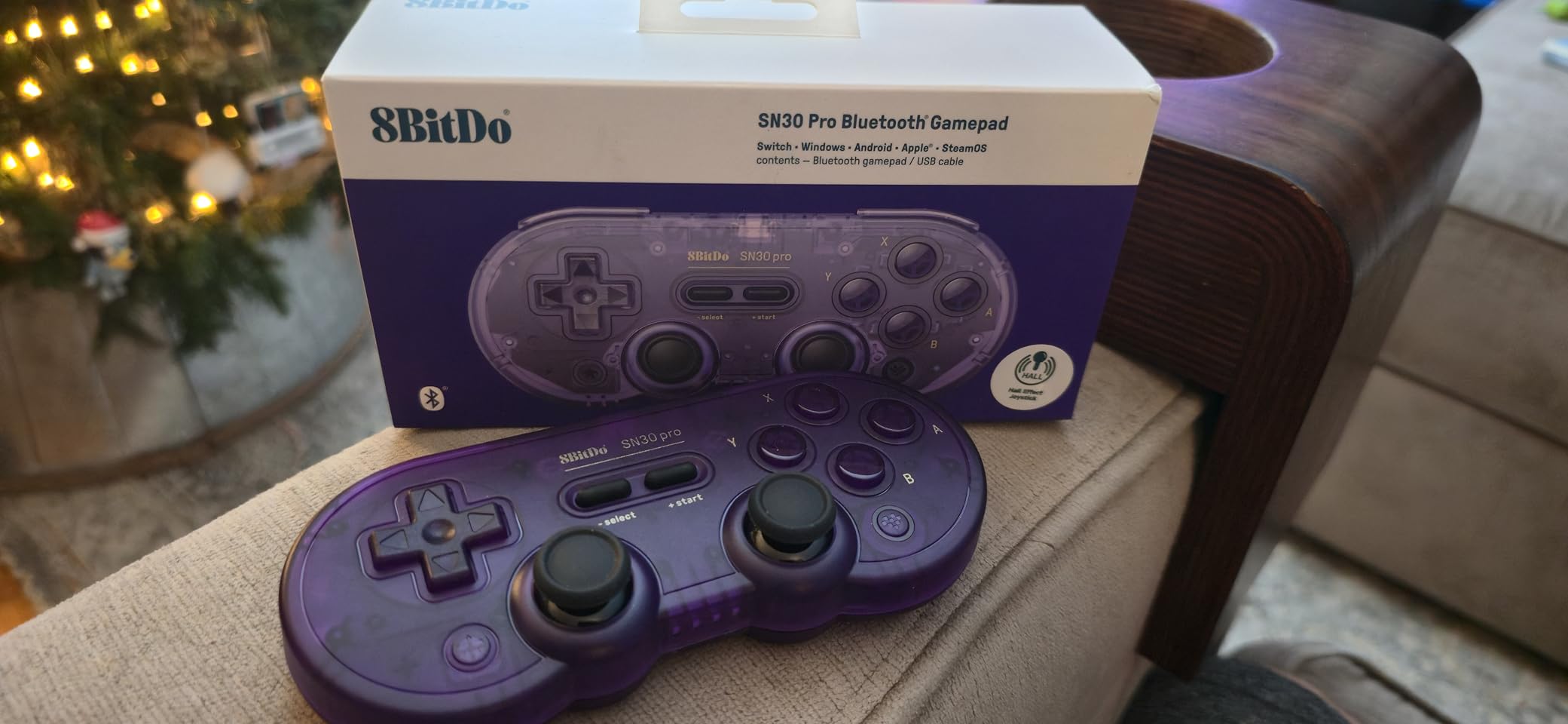8Bitdo SN30 Pro Bluetooth Controller with Hall Effect Joystick (G Classic) | Rumble Vibration, Turbo Function, Wireless Gamepad for Switch/Switch 2, Windows, Apple, Steam Deck & Raspberry Pi customer photo 2