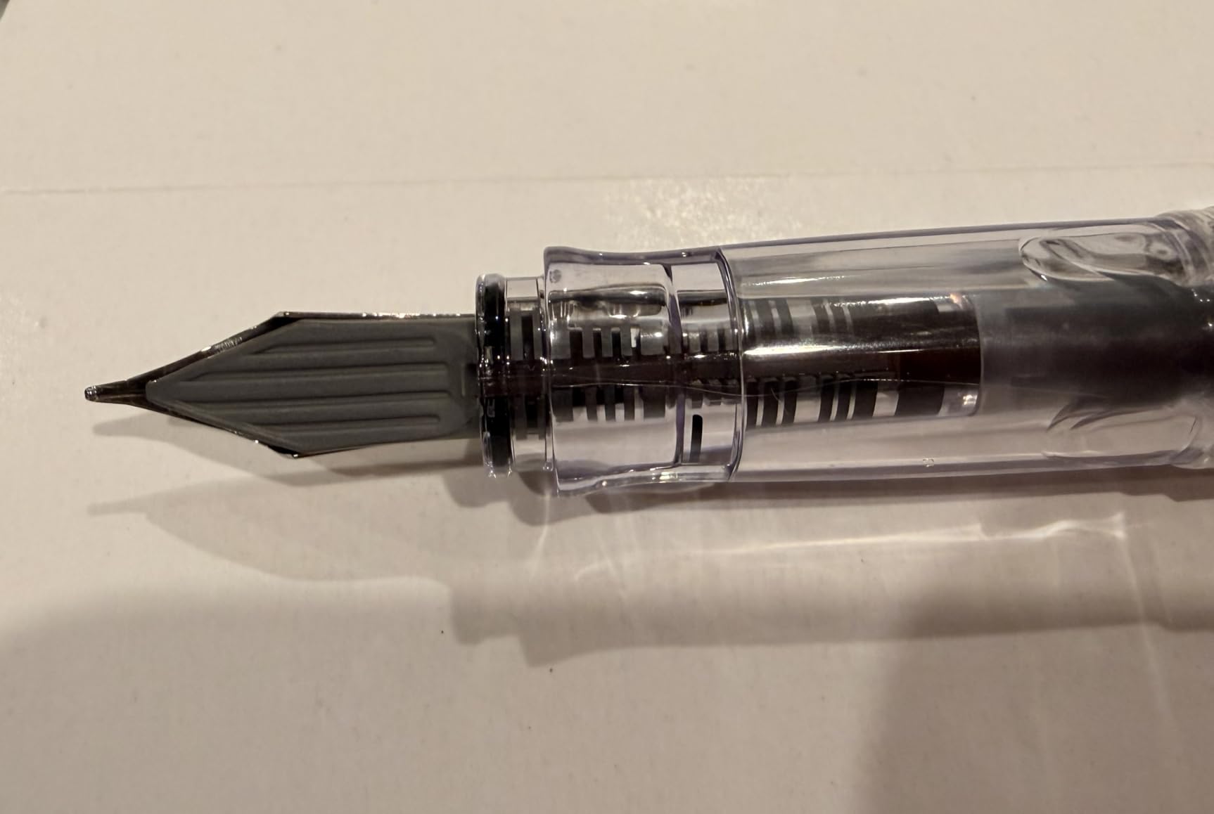 Pilot Kakuno Fountain Pen, Clear Barrel, Medium Nib, 0.5mm customer photo 2