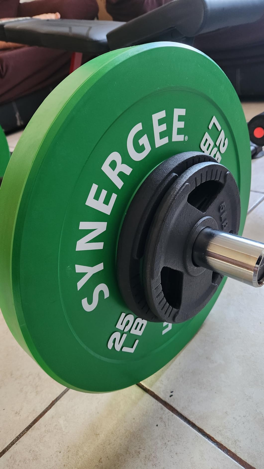 Bumper Plates - Sold in Pairs and Sets customer photo 2