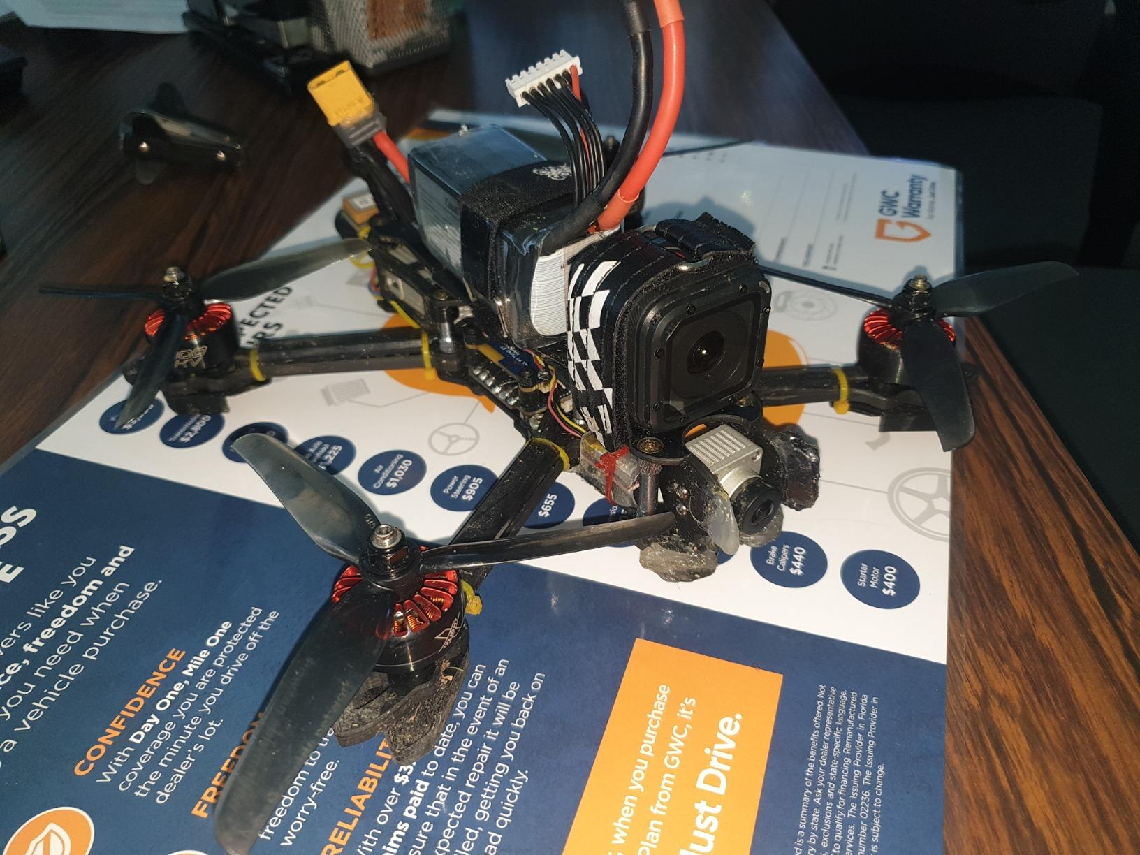 224mm HD 5 inch FPV Racing Drone Frame | Carbon Fiber Quadcopter Frame kit for DJI FPV HD Unit customer photo 1