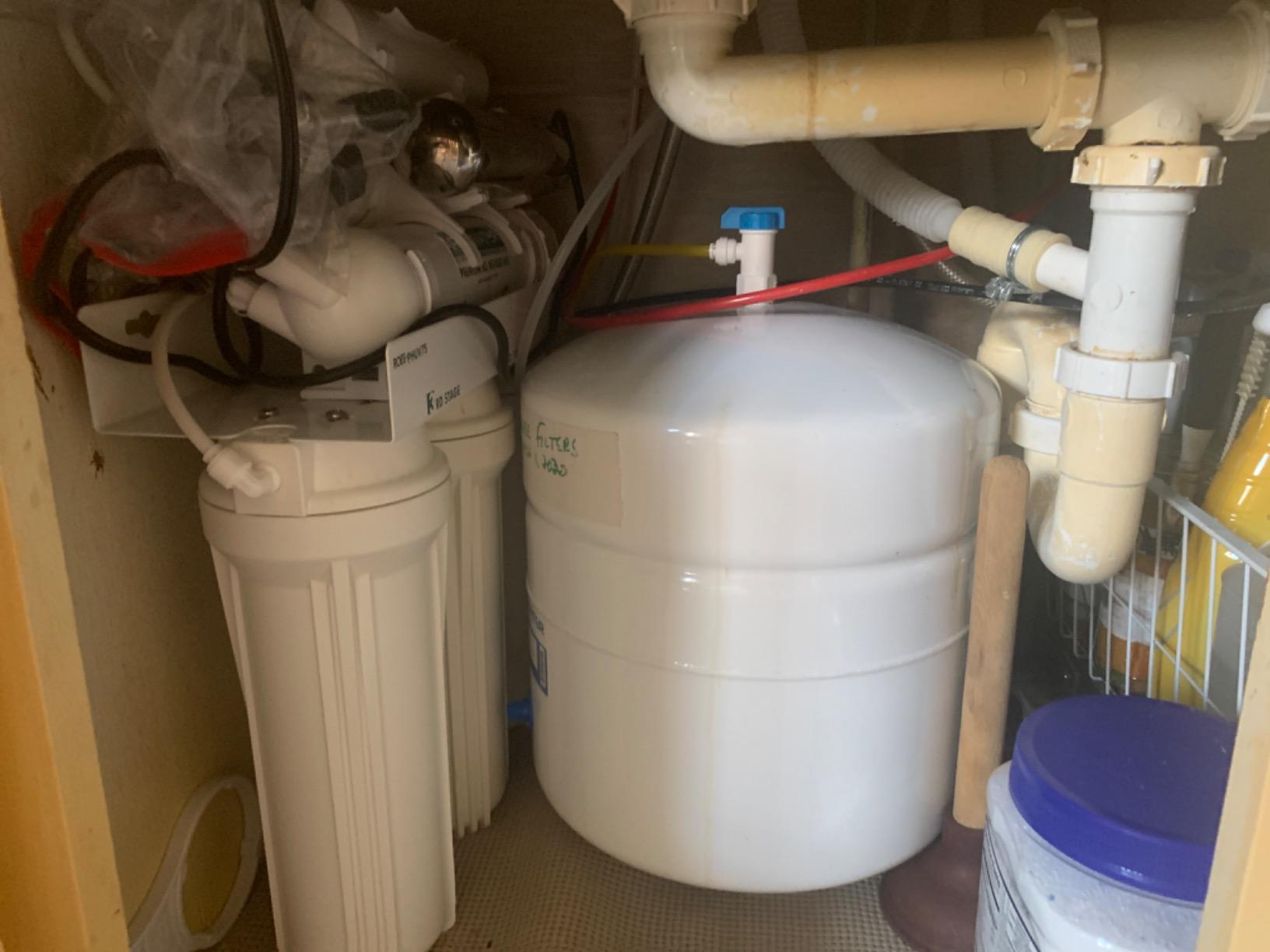 APEC Water ROES-PHUV75, 7-Stage Under Sink RO System, Alkaline & UV, 75 GPD | NSF Certified 372, Reduces 99% of Impurities customer photo 1