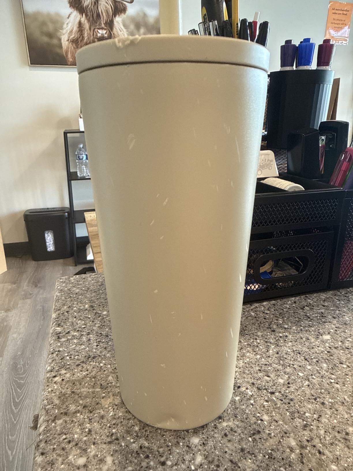 Simple Modern Iced Coffee Tumbler, Insulated | 28oz | Black | Reusable Stainless Steel Cup, Travel Mug, Water Bottle with Straw | Cupholder Friendly & Spill Resistant, Midnight Black customer photo 1
