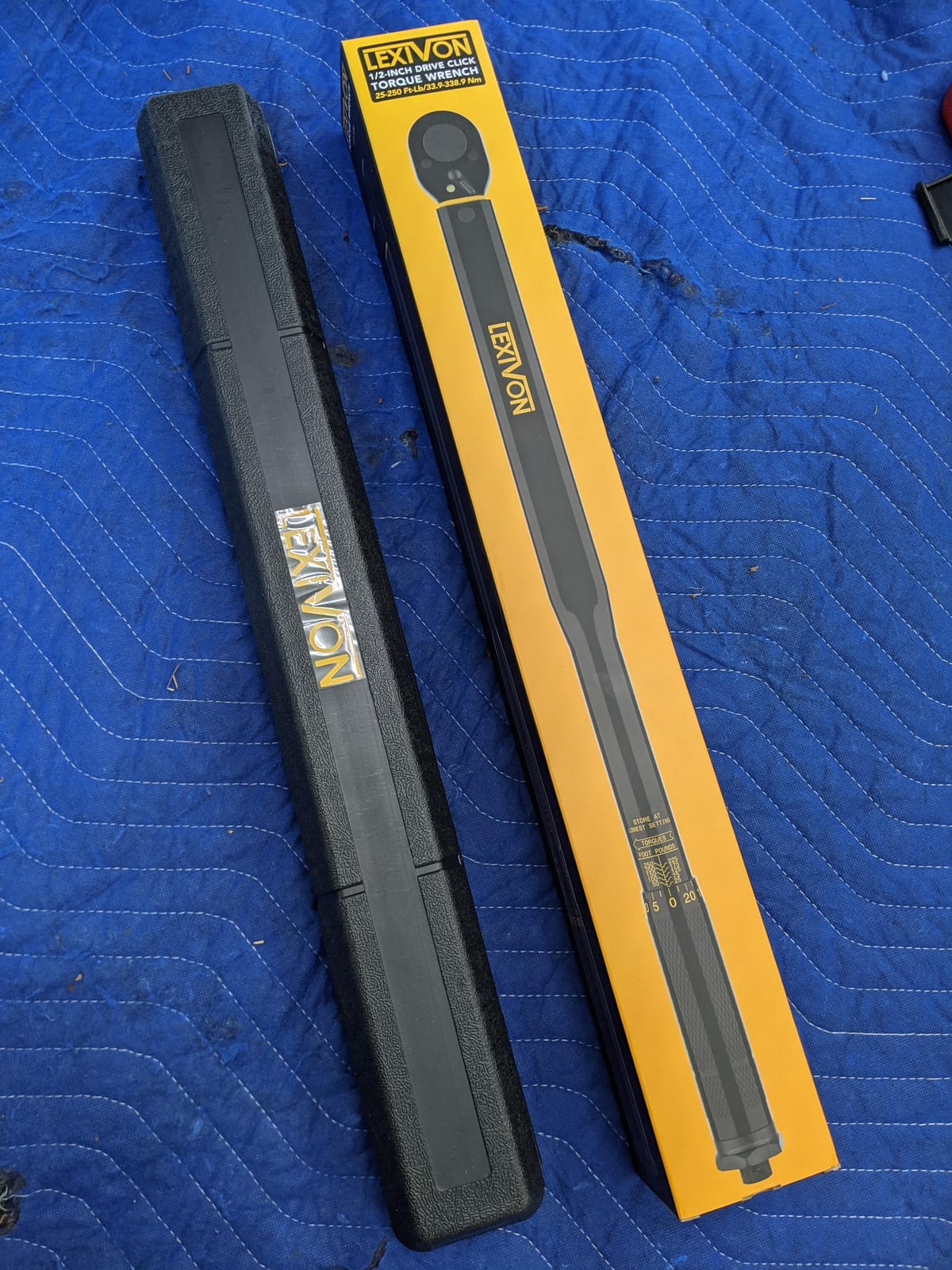 LEXIVON 1/2-Inch Drive Click Torque Wrench 25-250 Ft-Lb/33.9-338.9 Nm (LX-184) customer photo 1