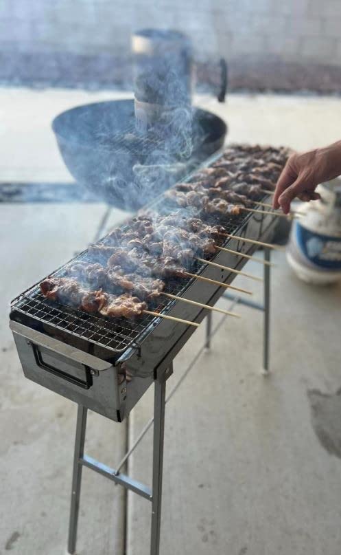 Portable Charcoal Grills Outdoor with Stand 32
