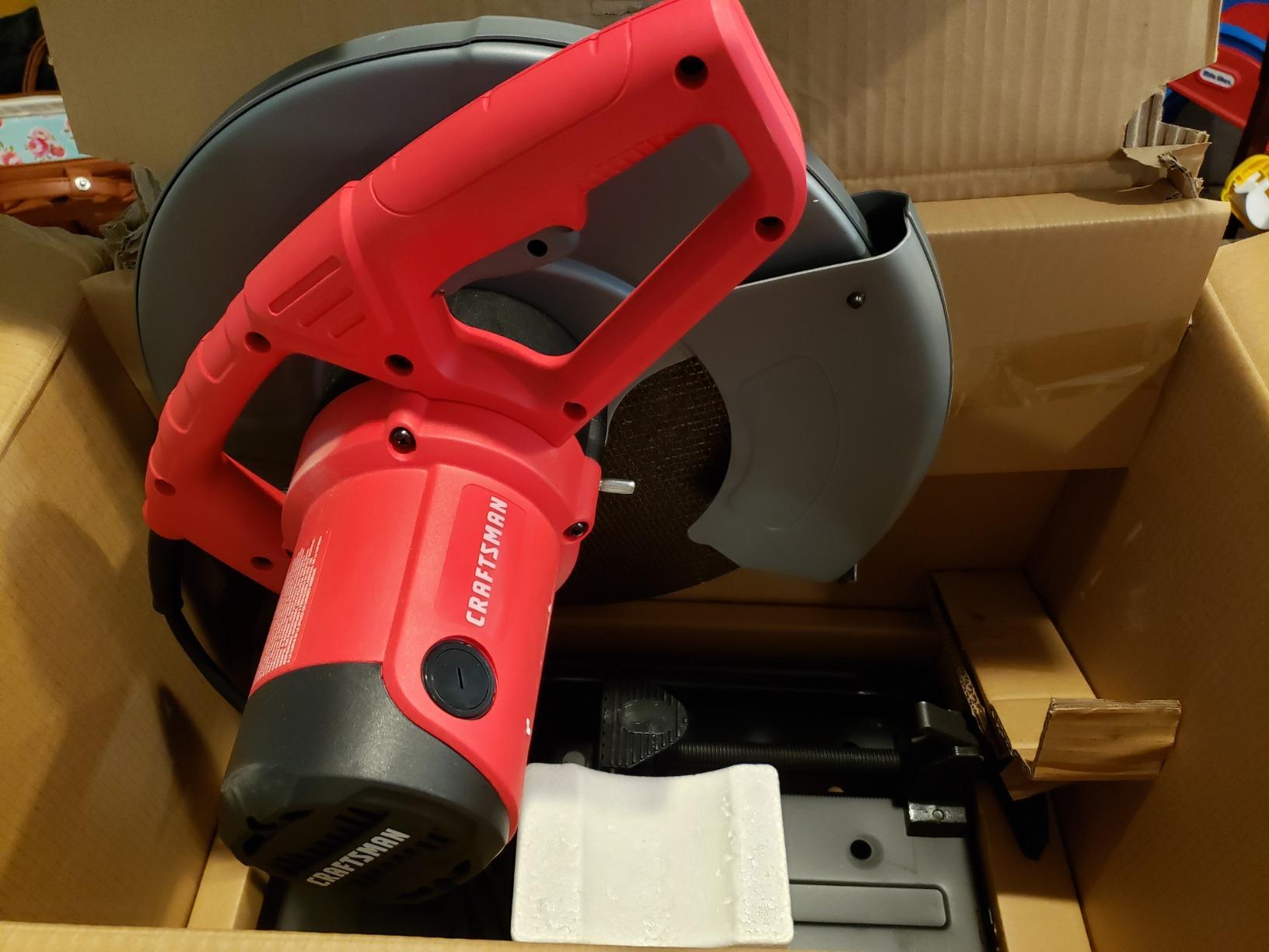 CRAFTSMAN Chop Saw, 14 inch, 15 Amp, Corded (CMEM2500) customer photo 1