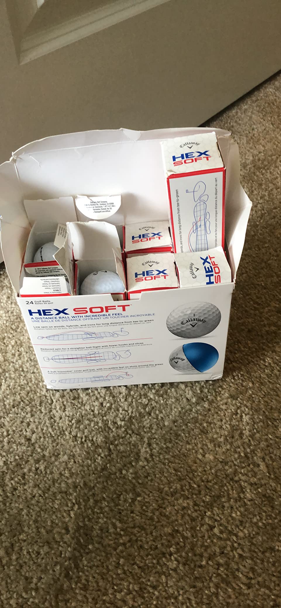 Callaway Hex Soft Golf Balls customer photo 2