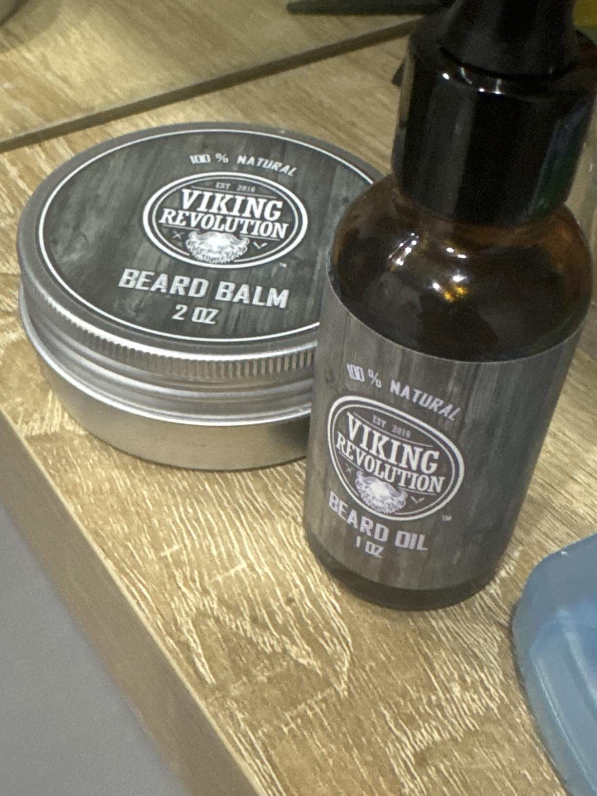 Viking Revolution Beard Conditioning Kit - Sandalwood, 5 Products Included | Wash & Conditioner, Oil, Balm and Comb customer photo 1