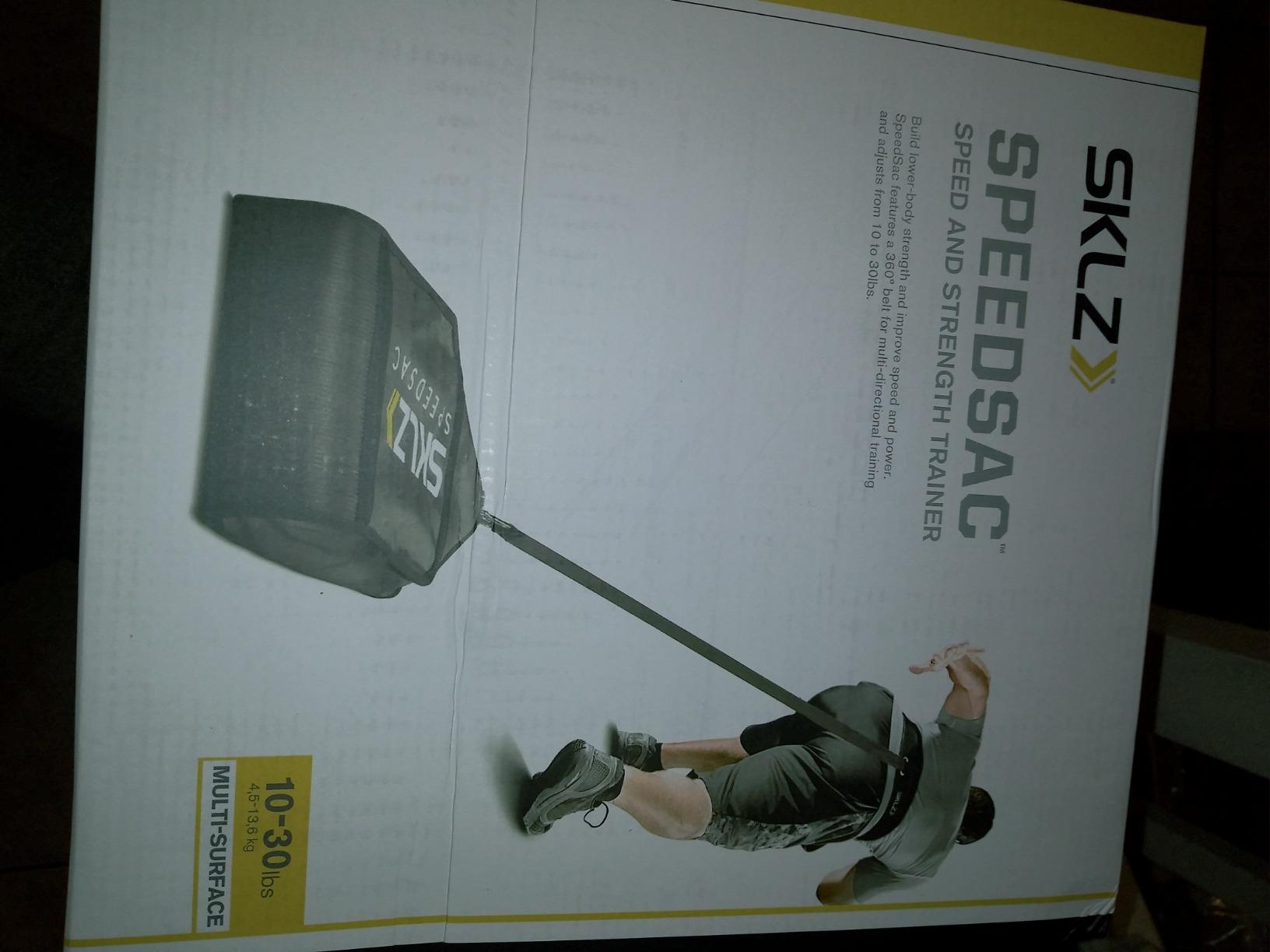 SKLZ SpeedSac Variable Weight Resistance Training Sled (10-30 Pounds) customer photo 1