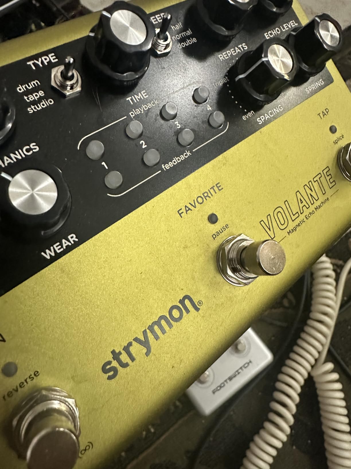 Strymon Volante Magnetic Echo Machine Pedal customer photo 2