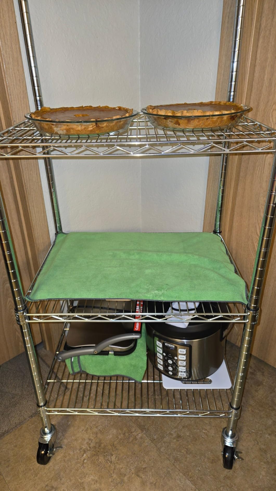 Seville Classics UltraDurable 5-Tier NSF Steel Wire Shelving, 24