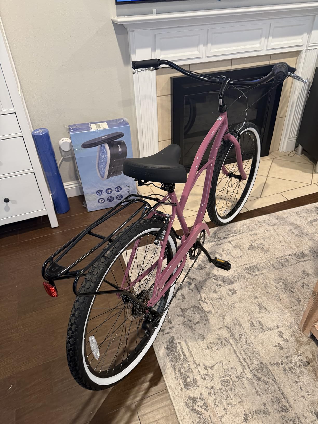 sixthreezero Around The Block Women's Beach Cruiser Bike, 26-Inch Wheels, Single Speed, Rear Rack customer photo 1