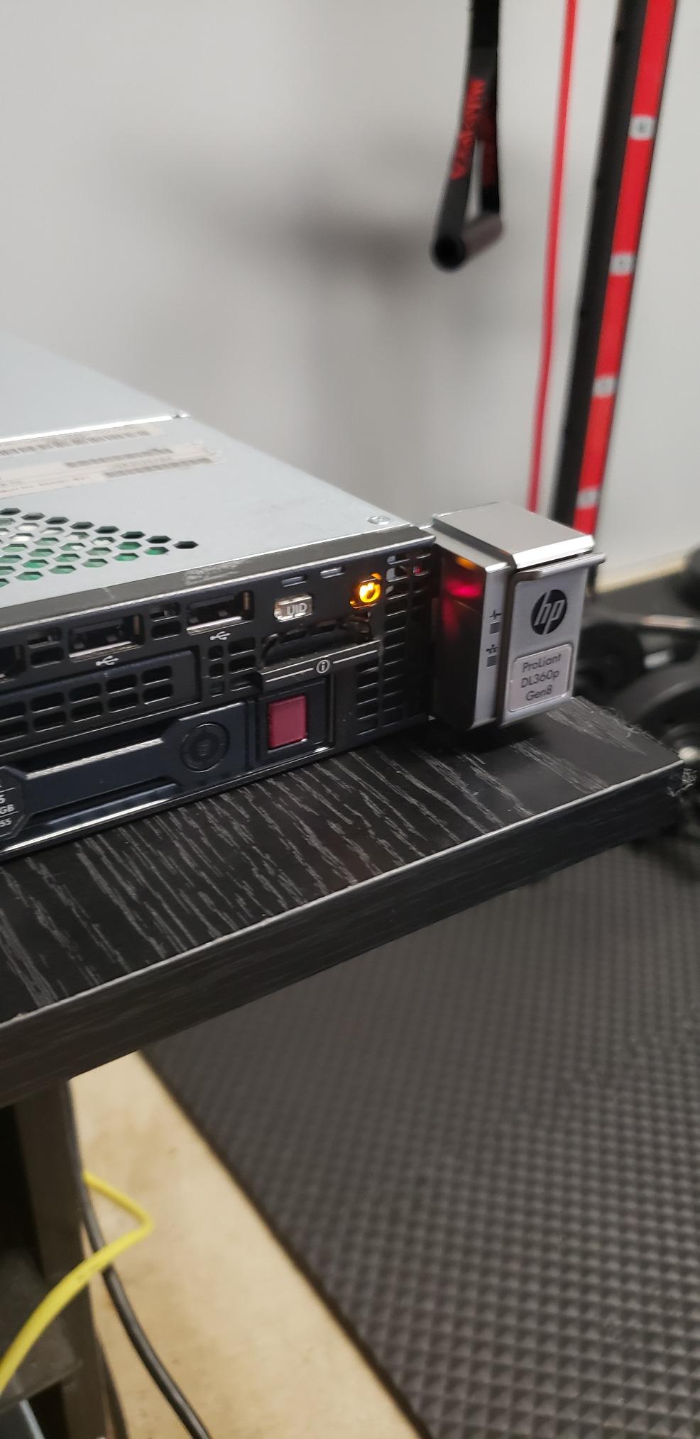 HP ProLiant DL360p Gen8 1U RackMount 64-bit Server with 2x 6-Core E5-2640 Xeon 2.5GHz CPUs, 64GB RAM, 8x 300GB 10K SAS SFF HDD, P420i RAID, 4x GigaBit NIC, 2x Power Supplies (Renewed) customer photo 2