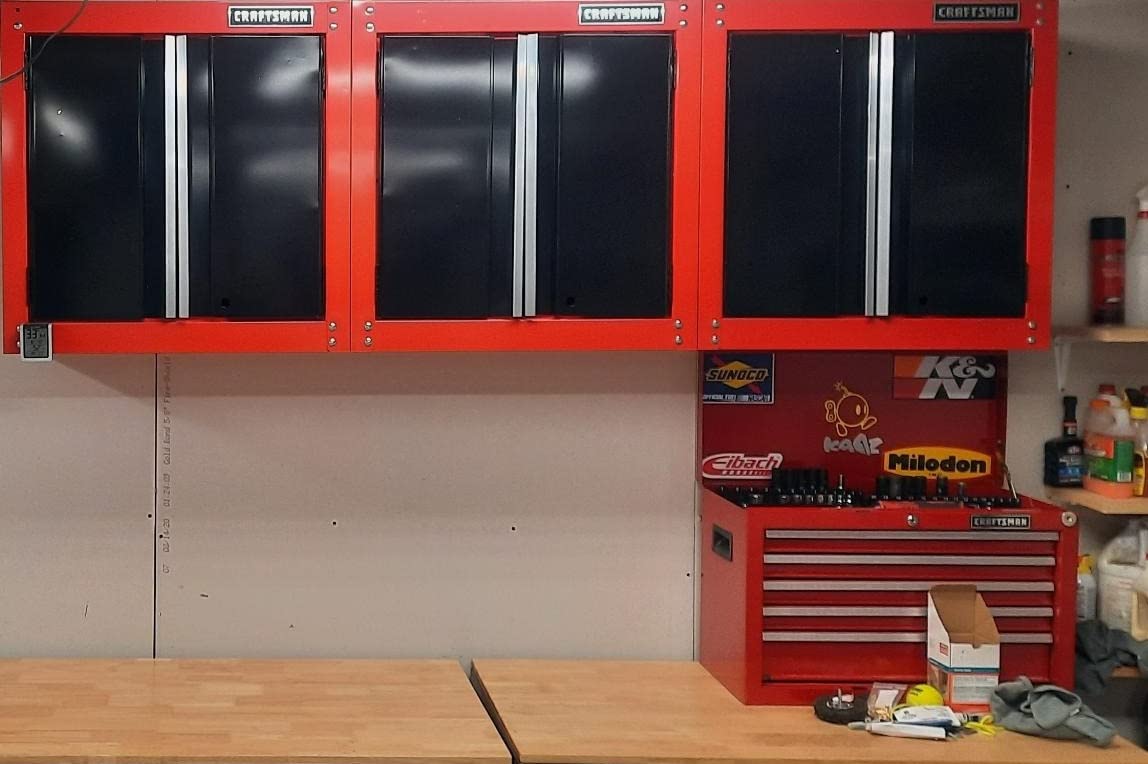 CRAFTSMAN Garage Storage, 28-Inch Wide Wall Cabinet (CMST22800RB) customer photo 2