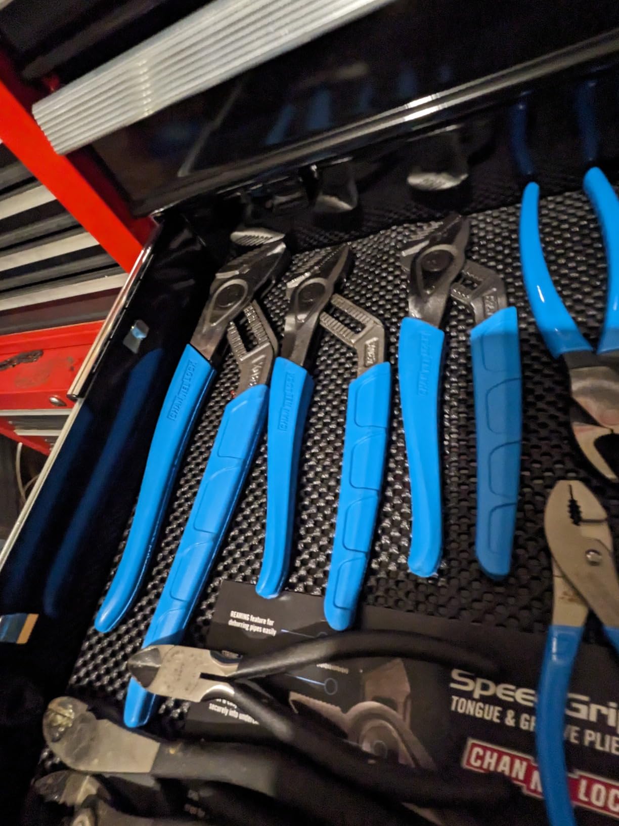Channellock SpeedGrip 440X Tongue and Groove Plier, 12-Inch, Non-Slip Adjustment customer photo 1