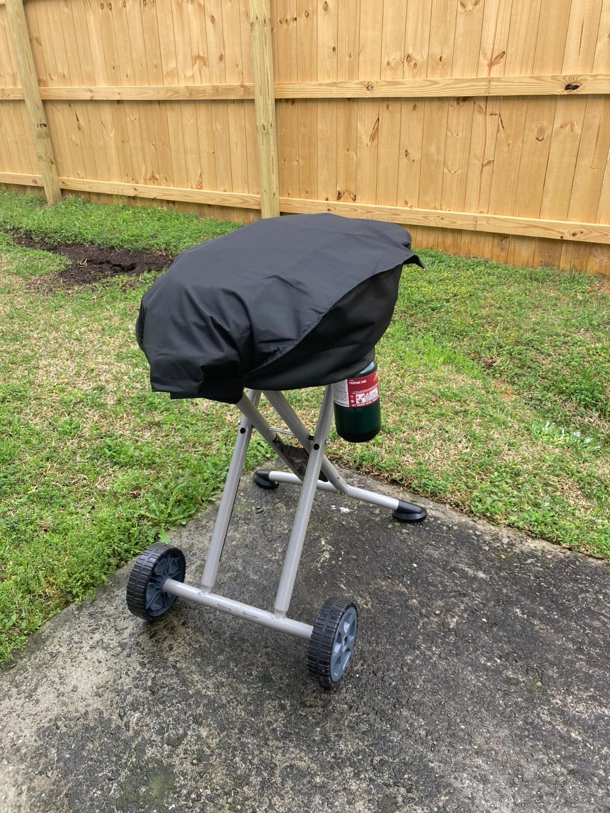 Grill Cover fits for Coleman Roadtrip LX/LXX/LXE/285 and Smoke Hollow 205, Waterproof UV-Resistant Windproof All Weather Outdoor Grill Cover customer photo 1