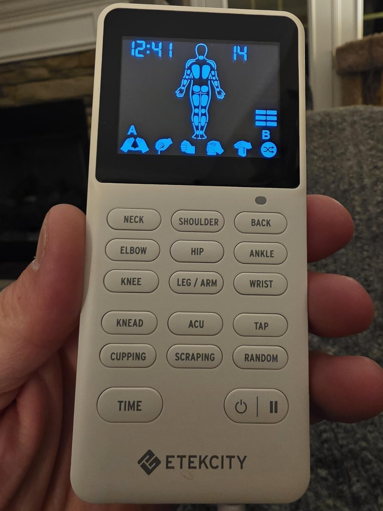 Etekcity 4-Channel Rechargeable TENS Unit, Muscle Stimulator, FSA/HSA Eligible, Pain Relief, Physical Therapy, Back, Neck, Shoulder, Sciatica customer photo 2