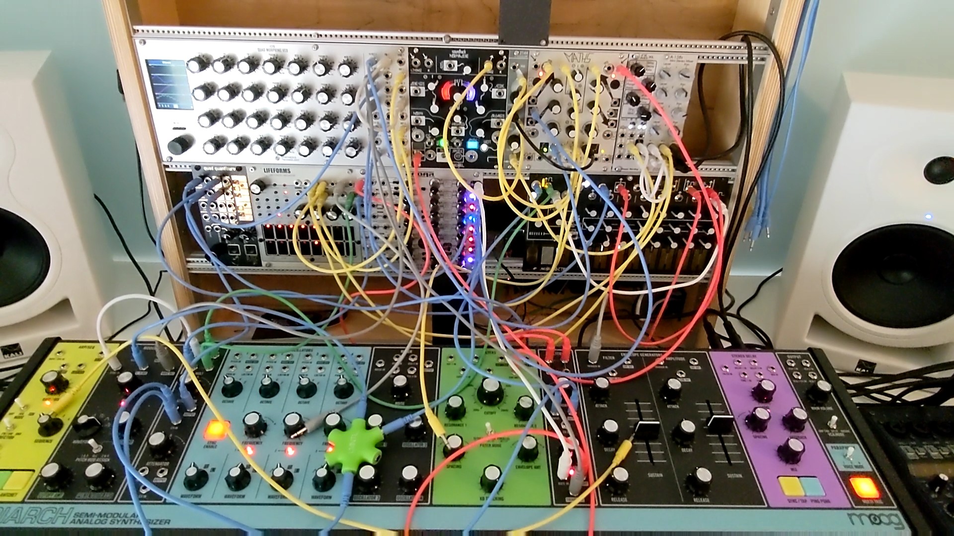 Matriarch Paraphonic Analog Synthesizer | 4-Note Patchable Synth with Keyboard, Sequencer, Arpeggiator, Stereo Ladder Filters, Stereo Analog Delay customer photo 1