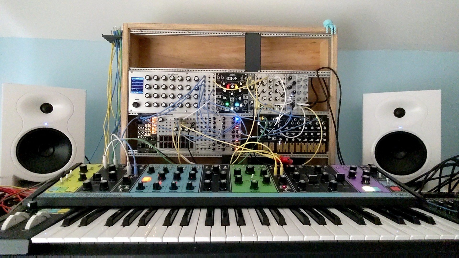 Matriarch Paraphonic Analog Synthesizer | 4-Note Patchable Synth with Keyboard, Sequencer, Arpeggiator, Stereo Ladder Filters, Stereo Analog Delay customer photo 2