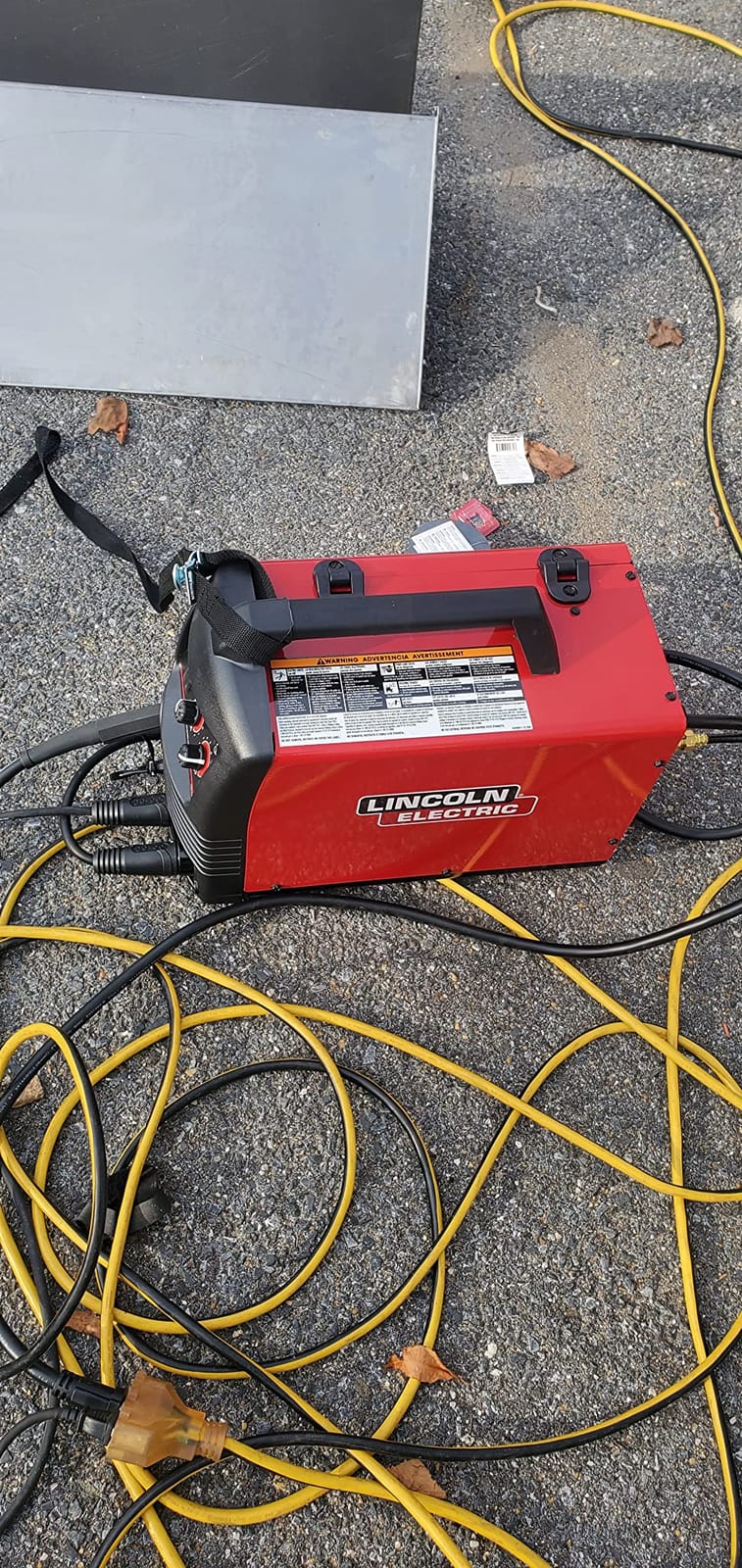 Lincoln Electric K4498-1 MIG Welder 140MP Power MIG customer photo 1