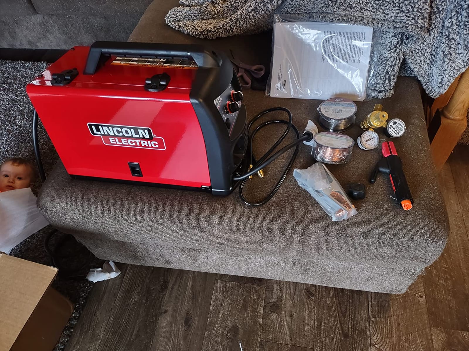 Lincoln Electric K4498-1 MIG Welder 140MP Power MIG customer photo 2