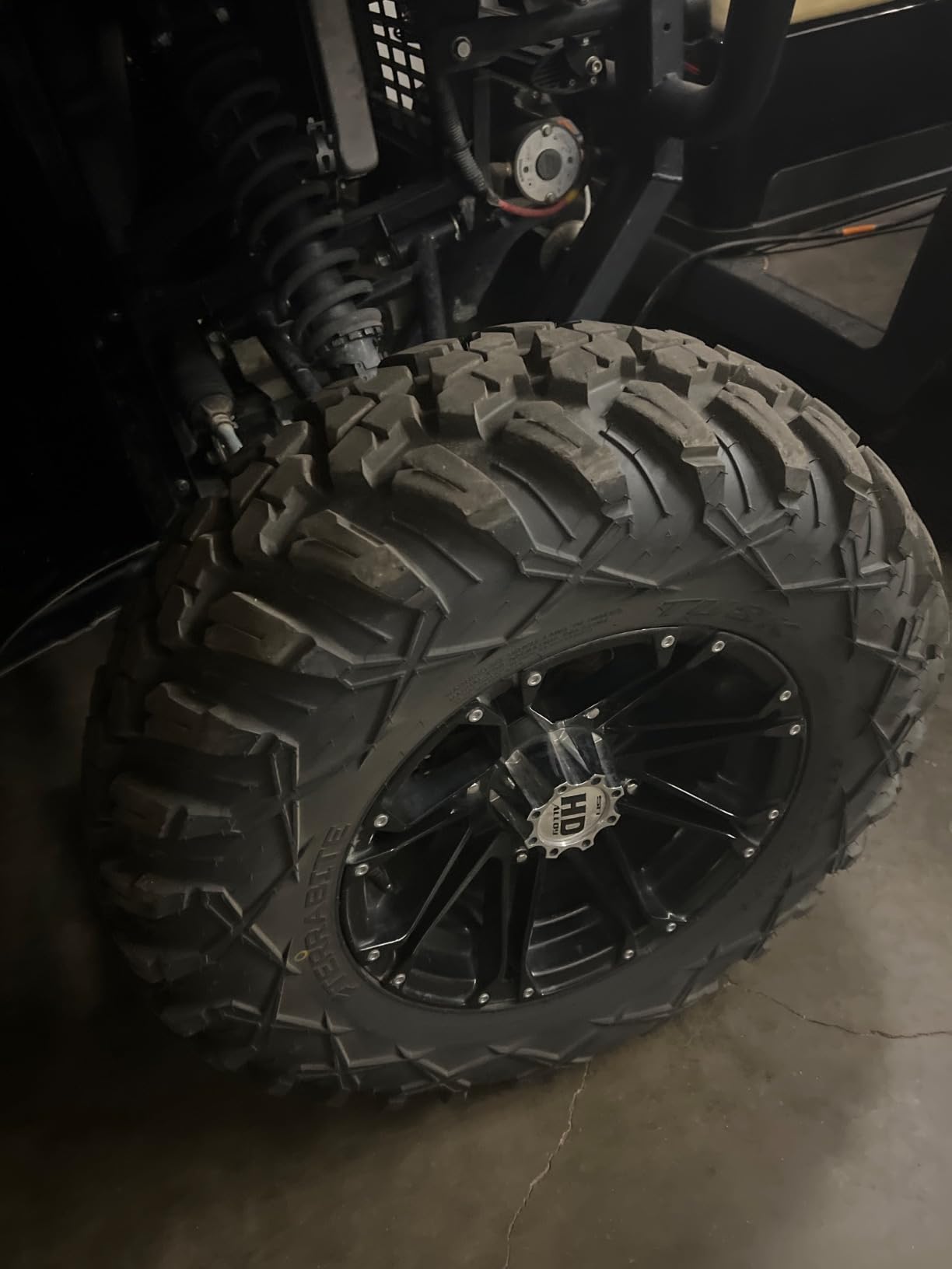 Tusk Terrabite Radial UTV/ATV Tire - 28x10-14 - Medium/Hard Terrain, 8-Ply Rated Radial Construction, 3/4