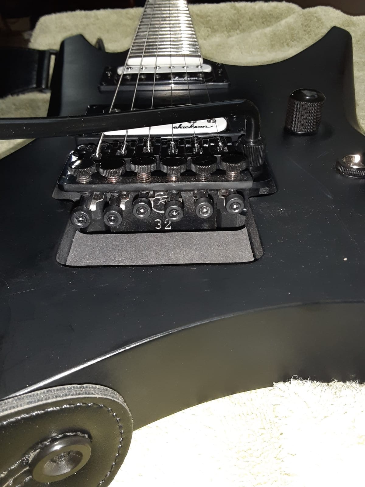 Jackson JS32 Warrior Electric Guitar - Satin Black customer photo 2