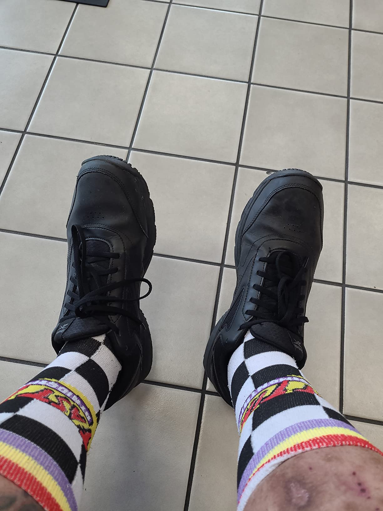 Reebok Work N Cushion Non Slip Work Shoes for Men, Black or White Safety Sneakers customer photo 1