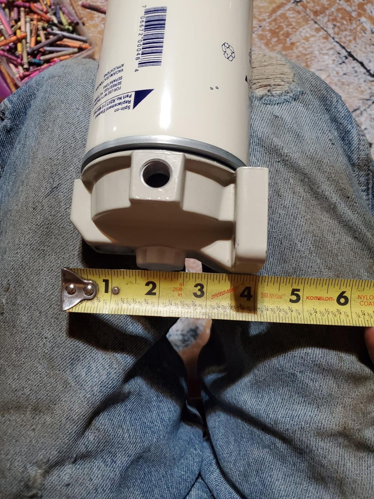 iFJF R25T Fuel Filter Water Separator Assembly 10 Micron for 245R Series | Anti-Corrosion Rust Barrier, OE WK940 33771, 10 Micron, 245R Series Diesel Engine, Proactive Zero-Leak Setup Process customer photo 1