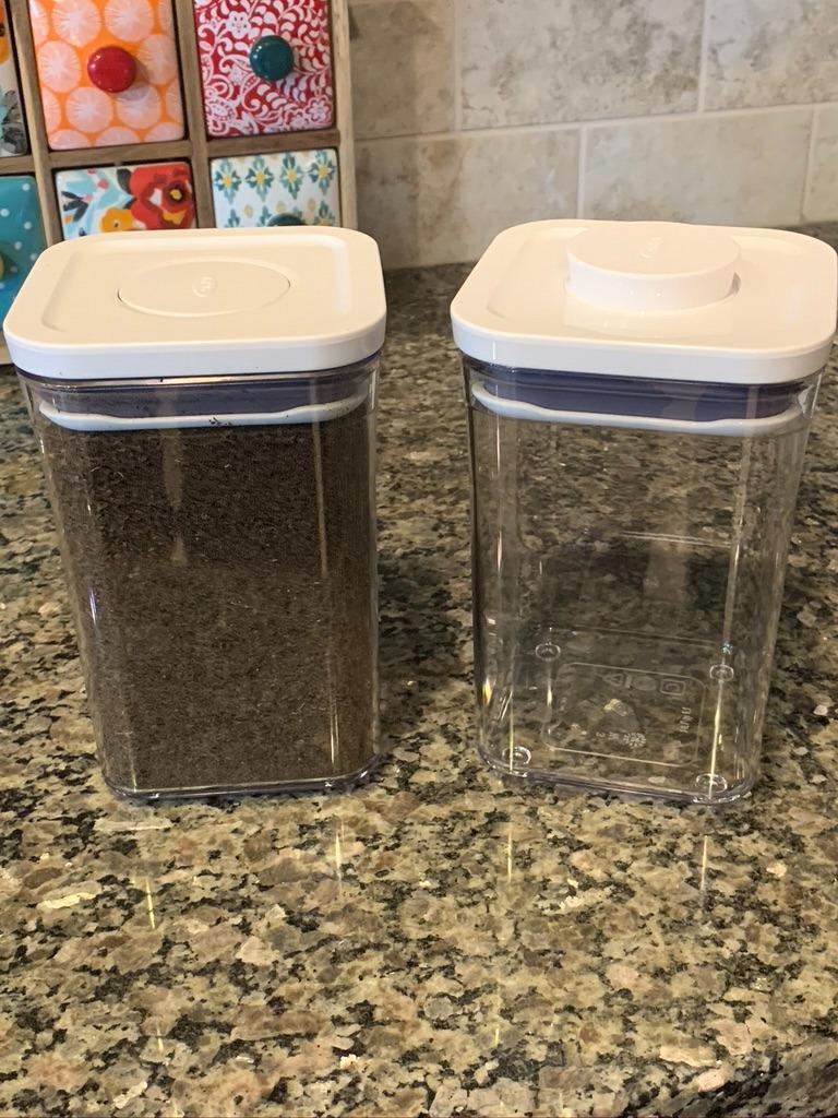OXO Good Grips POP Small Square Airtight Food Storage Containers, 3-Piece customer photo 2