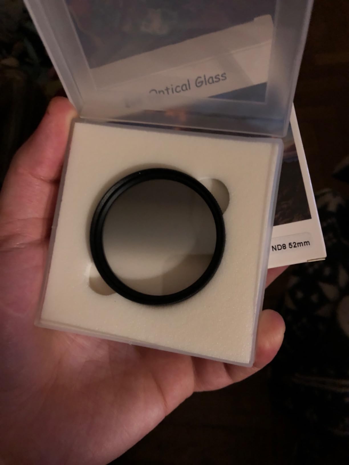 ICE 52mm GND8 Soft Grad ND8 Filter Neutral Density ND 3 Stop Optical Glass customer photo 1
