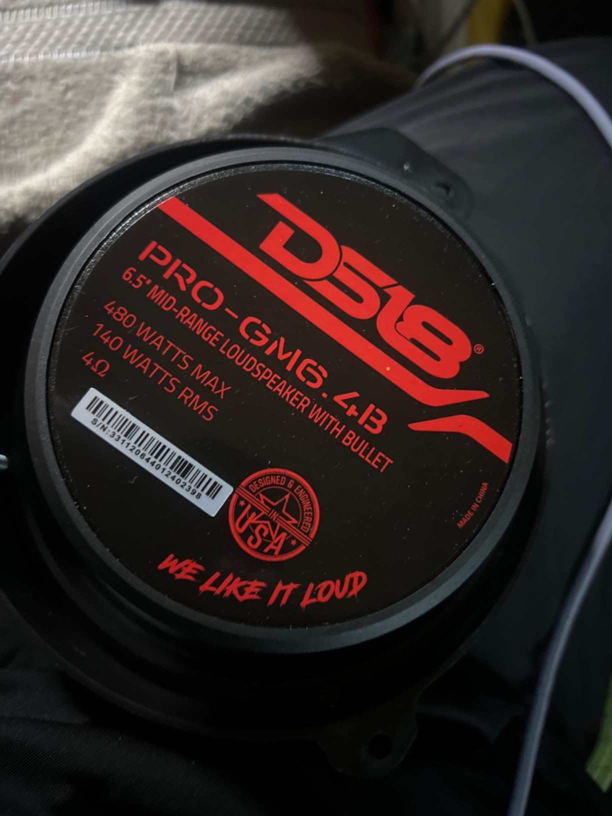 DS18 PRO-GM6.4B Loudspeaker - 6.5