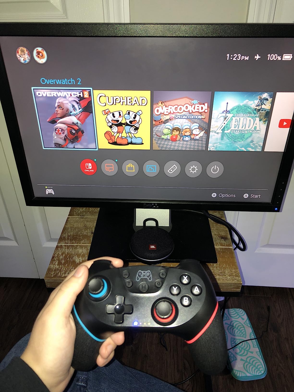 Diswoe Wireless Pro Controller for Switch 1/Switch 2/Lite/OLED/PC customer photo 1
