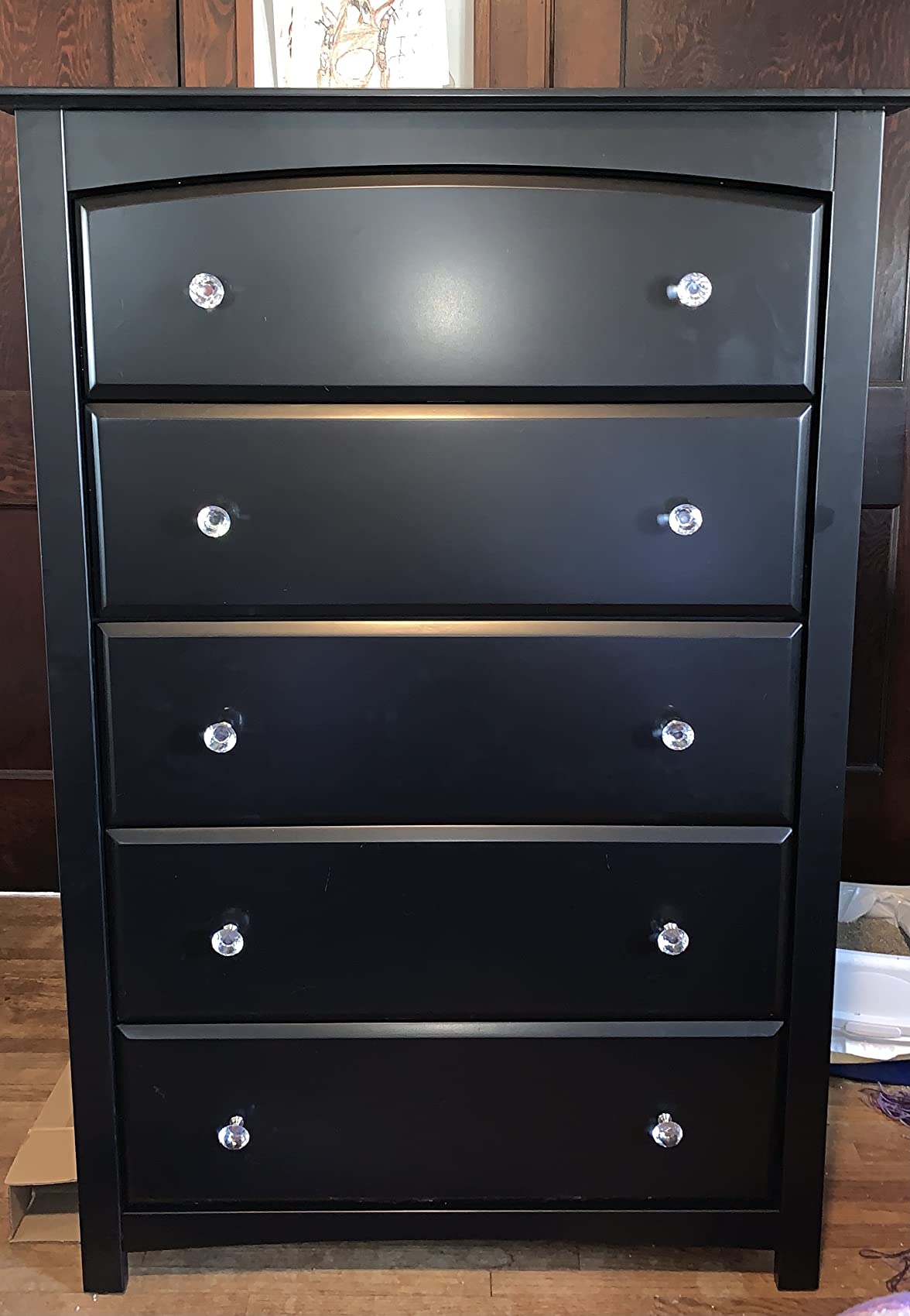 Storkcraft Kenton 5 Drawer Dresser, Pebble Gray | GREENGUARD Gold Certified, Dresser for Kids Bedroom, Includes Safety-Focused Interlocking Drawer System customer photo 2