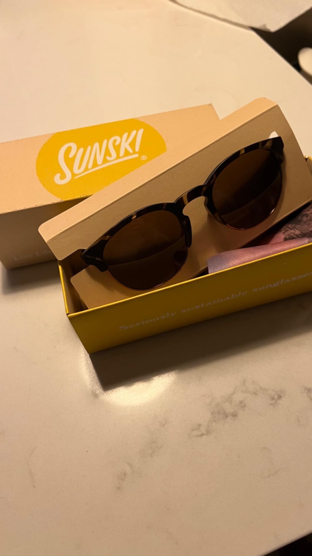 Sunski Avila - Polarized Recycled Sunglasses customer photo 1