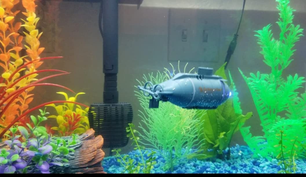 6 Channels Mini RC Submarine Toy (Black) customer photo 1