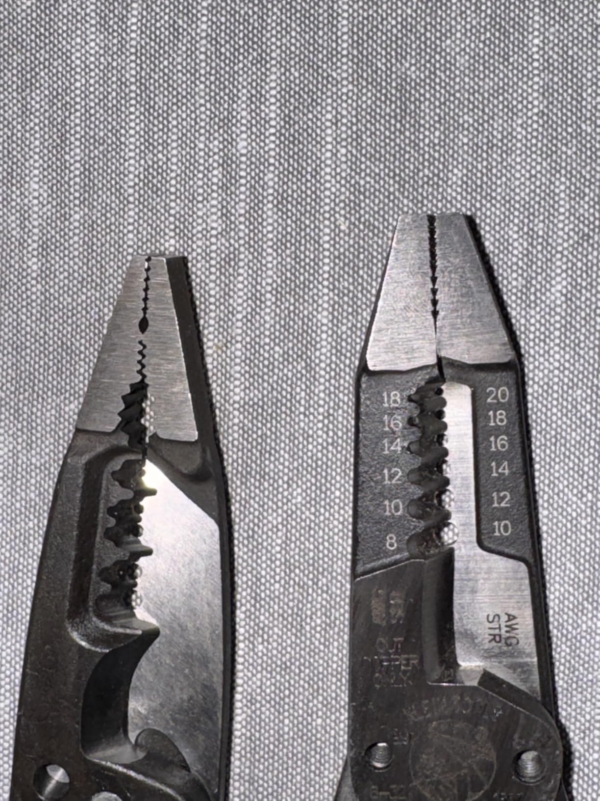 Klein Tools K12035 Klein-Kurve Wire Cutters, Made in USA, Heavy Duty Wire Stripping Tool customer photo 1