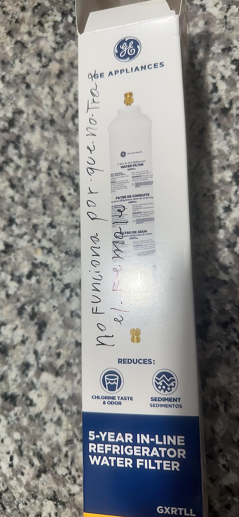 GE Appliances GXRTLL 5-Year in-LINE Filtration System Water Filter customer photo 2