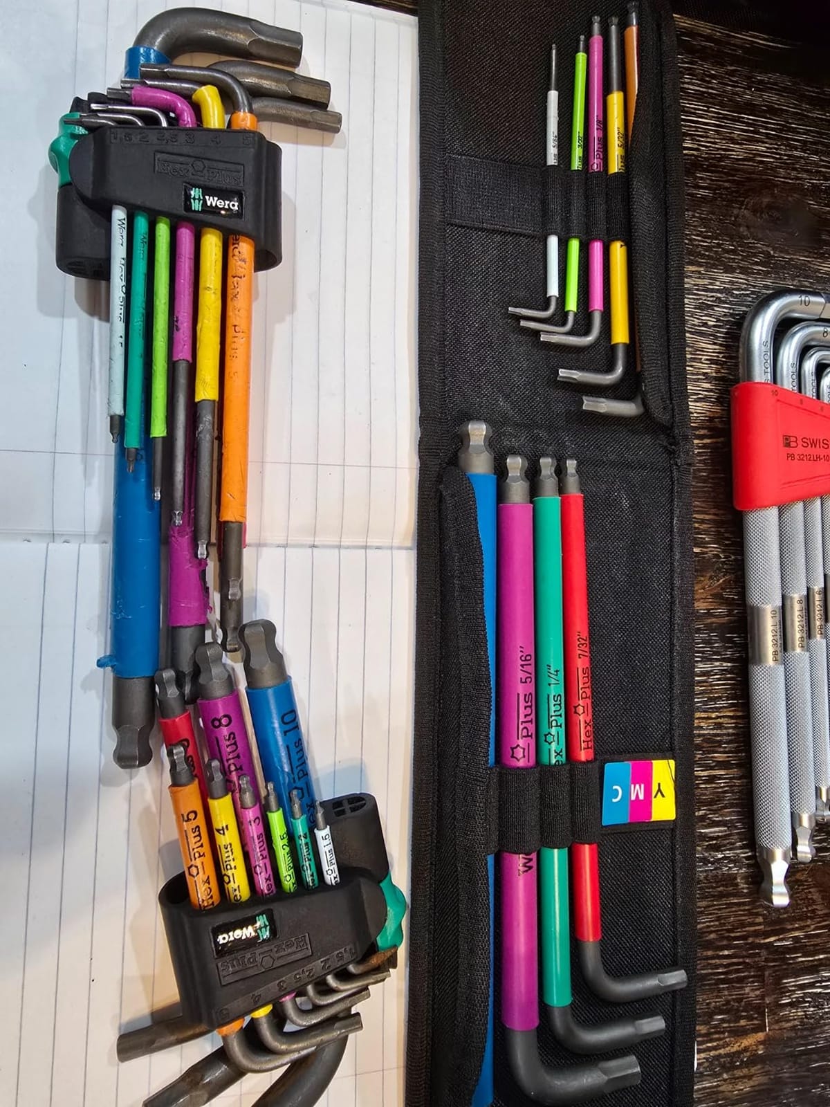 Wera 5133164001 950/9 Hex-Plus Multicolour 2 L-key set, metric, BlackLaser, 9 pieces customer photo 2