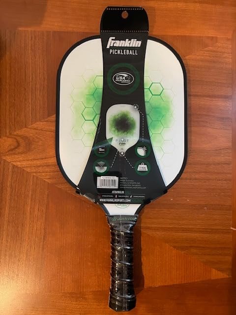 Franklin Sports Pickleball Paddle - Pilot Polypropylene Core Pickleball Racket - Official USA Pickleball (USAPA) Approved Pickleball Paddle - Lightweight Pro Racket - 10mm Thick Core customer photo 1