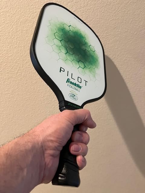 Franklin Sports Pickleball Paddle - Pilot Polypropylene Core Pickleball Racket - Official USA Pickleball (USAPA) Approved Pickleball Paddle - Lightweight Pro Racket - 10mm Thick Core customer photo 2