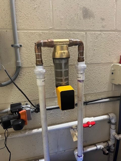 iSpring WSP50ARB Spin Down Sediment Filter with Auto Flushing, 50 Micron customer photo 1