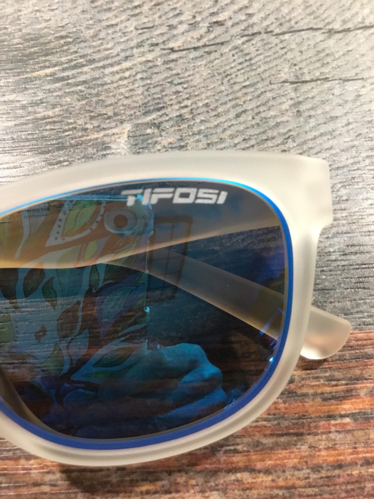 Tifosi Swank Lifestyle Sunglasses - Running, Cycling & Golf | 100% UVA/UVB, shatterproof polycarbonate. Tangle-free hinge, hydrophilic nose pads. For running, cycling, golf & lifestyle. customer photo 2