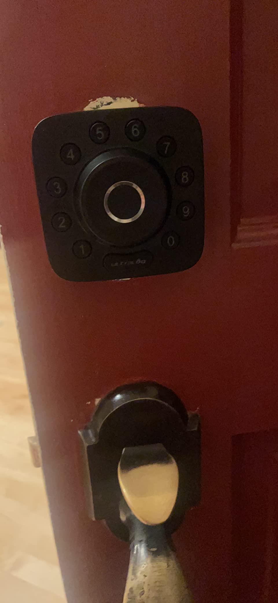 ULTRALOQ U-Bolt Pro Smart Lock with Fingerprint ID, Bluetooth Keyless Entry customer photo 2