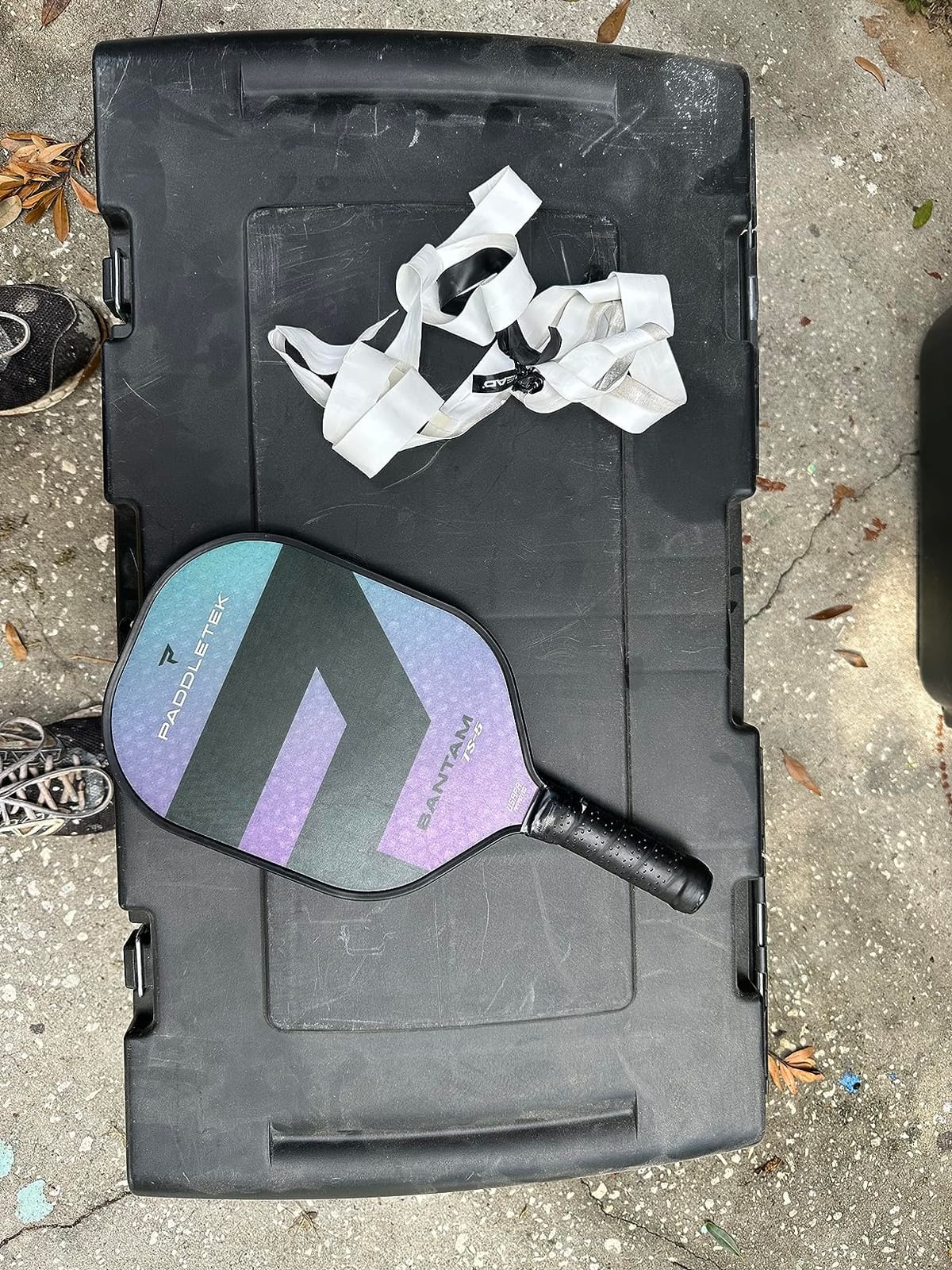 Paddletek Bantam TS-5 Pickleball Paddle | Professional Pickleball Paddles with Honeycomb Core, Textured Fiberglass Epoxy Hybrid Surface, Bantam PolyCore & High Tack Performance Grip | USAPA Approved customer photo 2