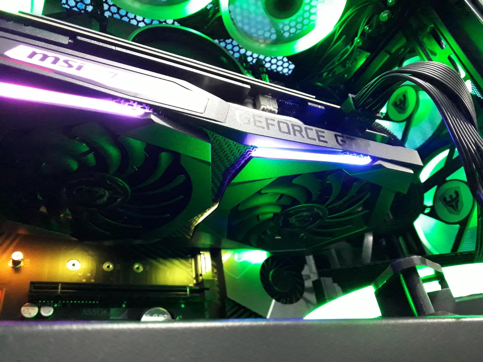 MSI Gaming GeForce GTX 1660 Super 192-bit HDMI/DP 6GB GDRR6 HDCP Support DirectX 12 Dual Fan VR Ready OC Graphics Card (GTX 1660 Super Gaming X) customer photo 1