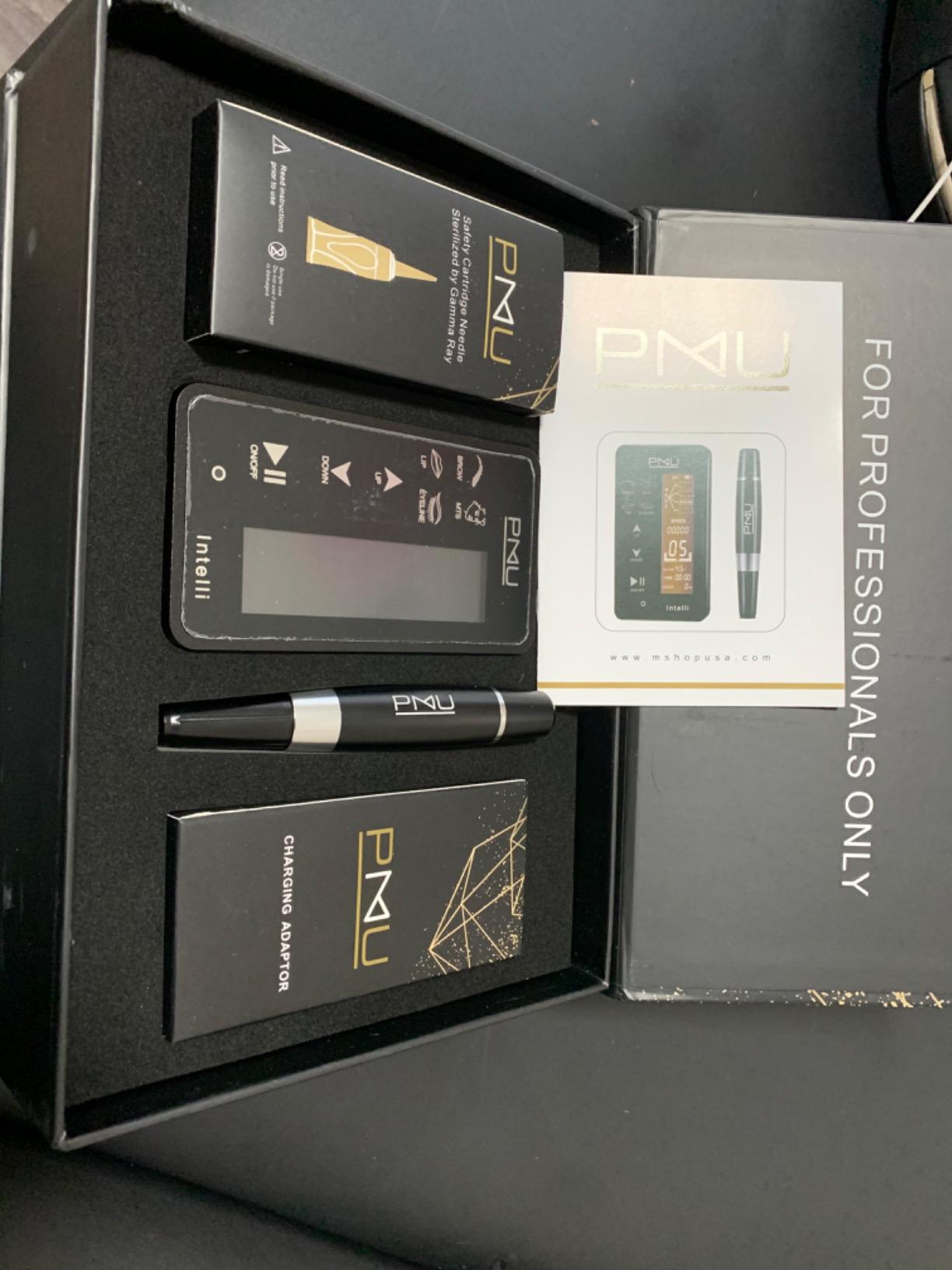 INTELLI Digita Permanent Make Up Machine Touch Screen Panel Multi Function By Mellie Microblading - LCD Control Panel - Ombre Powder Brows, Lips & Eyeliner (Machine, Black) customer photo 1