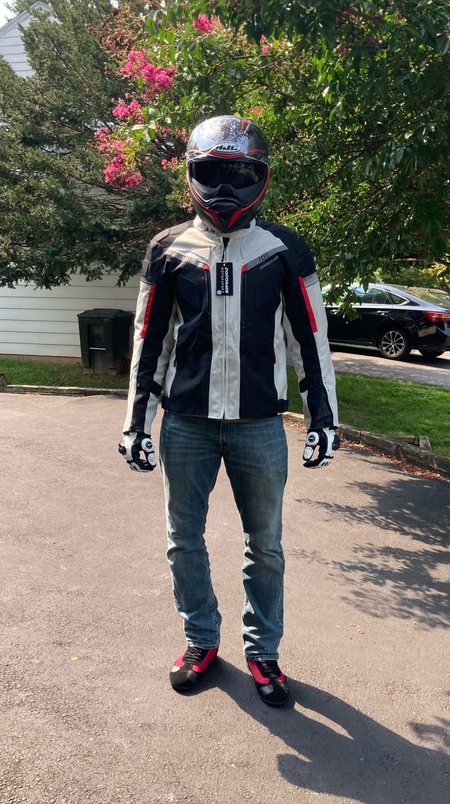 Motorcycle Jacket Motorbike Biker Waterproof Jackets Windproof Full Body Protective Gear Armoured Summer Winter for Men customer photo 1